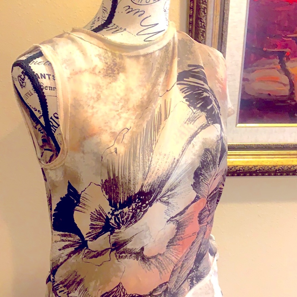 BCBG MaxAzria Silk Top